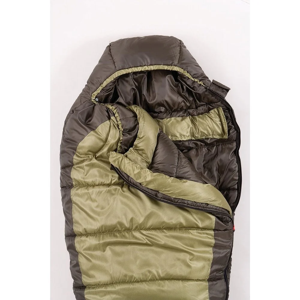 Coleman North Rim Cold Weather 0 F Sleeping Bag Long No Snag Zipper with Adjustable Hood Backwoods Outdoor Gear